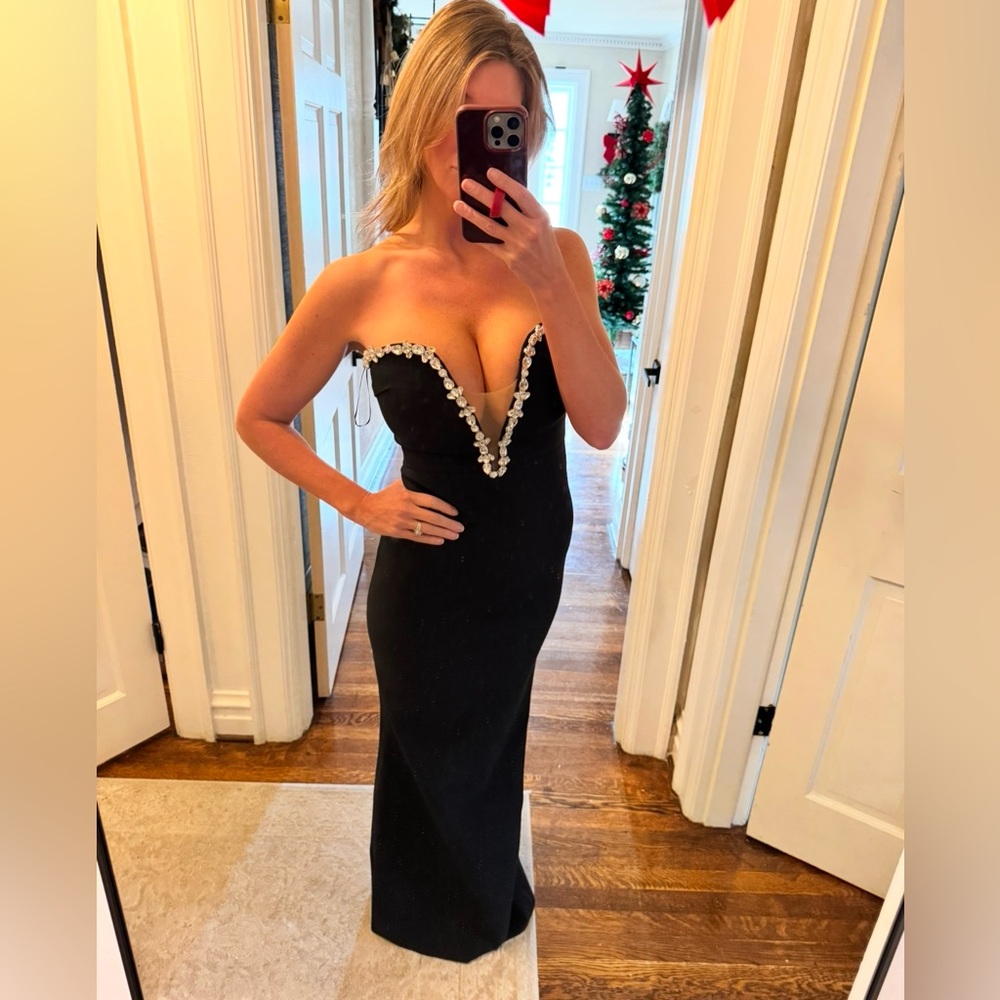 Odessa Embellished Bandage Gown